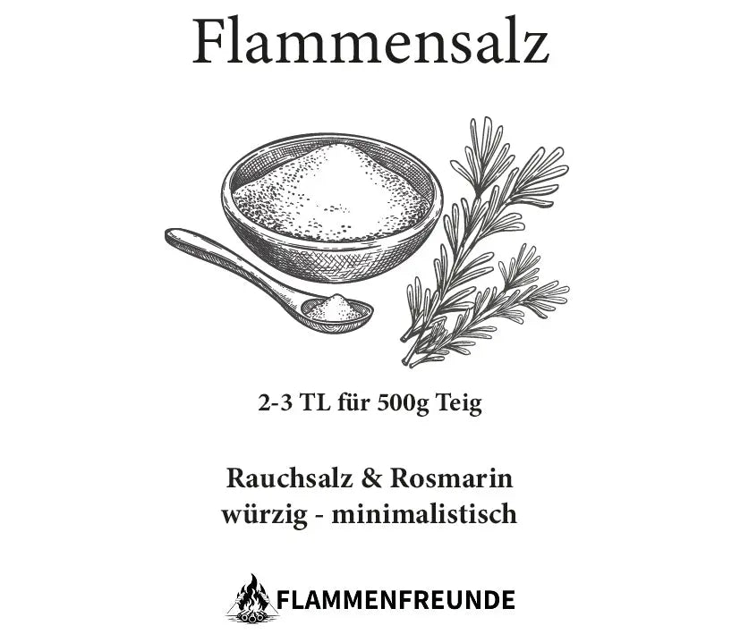 Flammensalz – Stockbrot-Gewürzmischung (50g)