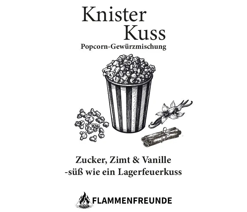 Knisterkuss – Popcorn-Gewürzmischung (50g)