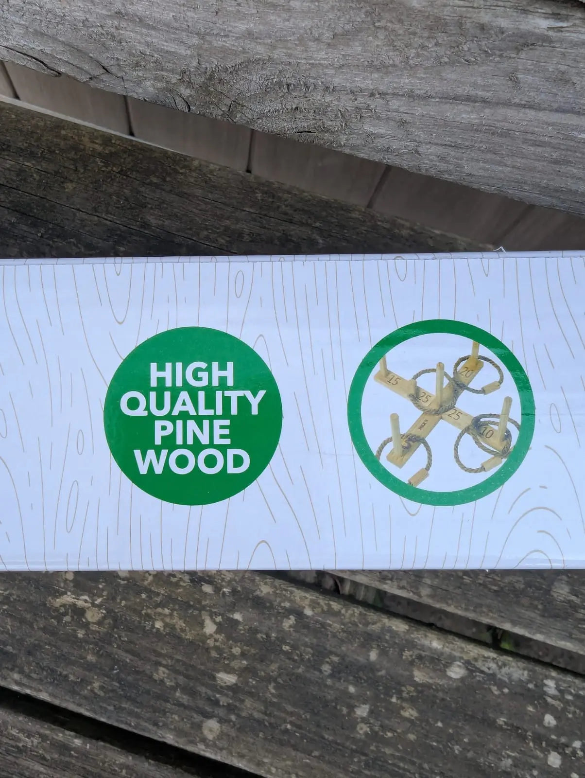 Ring Toss Spiel – Wurfspiel für Garten, Strand & Lagerfeuer