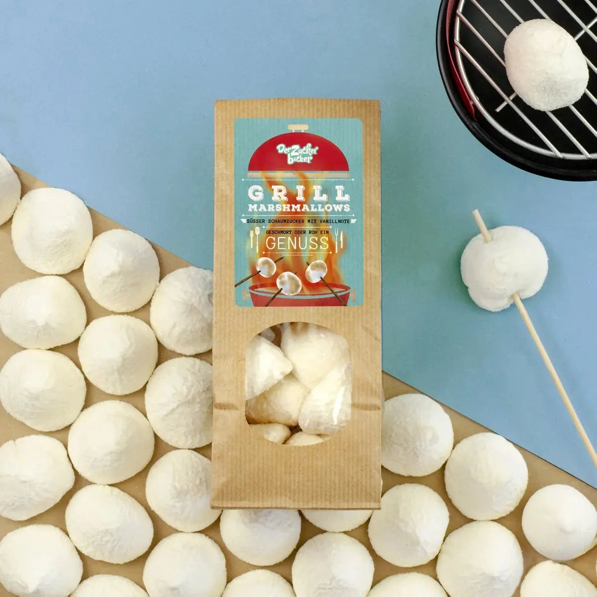 Grillmarshmallows Wundertüte – Süße Lagerfeuermagie in der Tüte