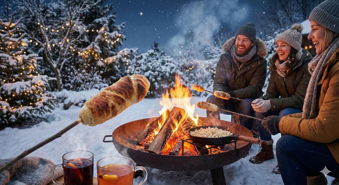 Wintergrillen am Lagerfeuer: So trotzt du der Kälte