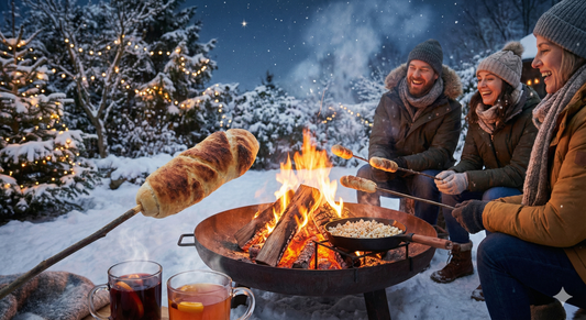 Wintergrillen am Lagerfeuer: So trotzt du der Kälte