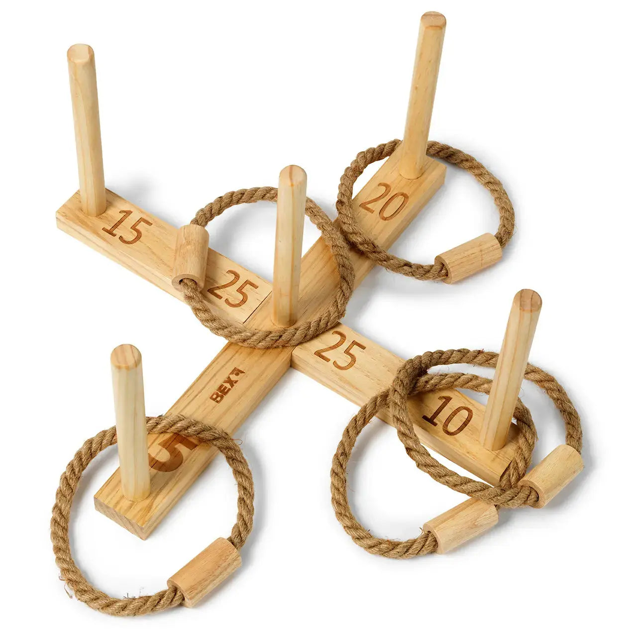 Ring Toss Spiel – Wurfspiel für Garten, Strand & Lagerfeuer Bex Sport