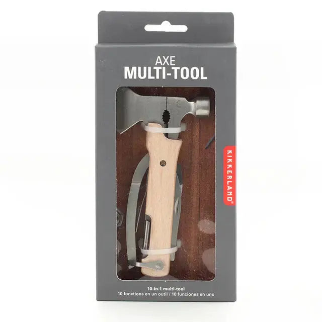 Axt Multitool – 10-in-1 Werkzeug für Lagerfeuer & Outdoor-Abenteuer KIKKERLAND