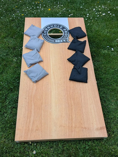 Cornhole PRO Set – Turniergröße Wurfspiel für Garten & Outdoor
