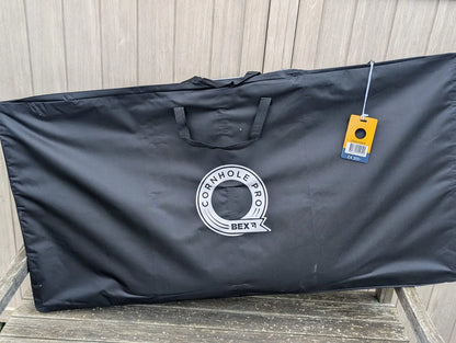 Cornhole PRO Set – Turniergröße Wurfspiel für Garten & Outdoor