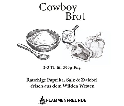 Cowboybrot – Stockbrot-Gewürzmischung (50g)