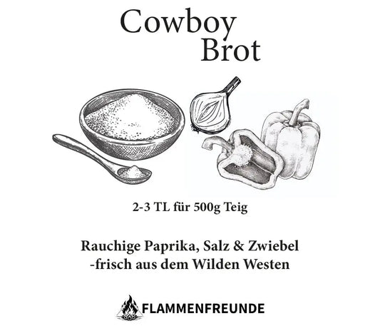Cowboybrot – Stockbrot-Gewürzmischung (50g)