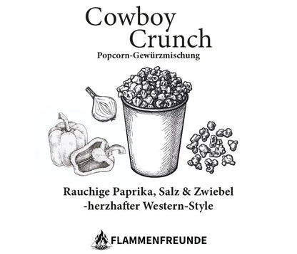Cowboy Crunch – Popcorn-Gewürzmischung (50g)