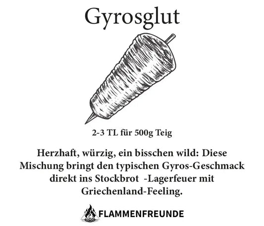 Gyrosglut – Stockbrot-Gewürzmischung (50g)