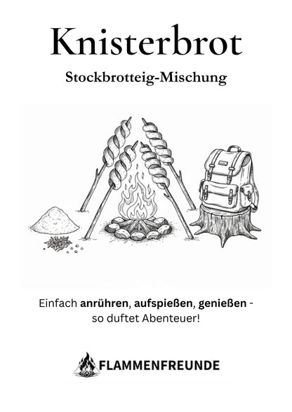 Knisterbrot – Stockbrot-Teigmischung