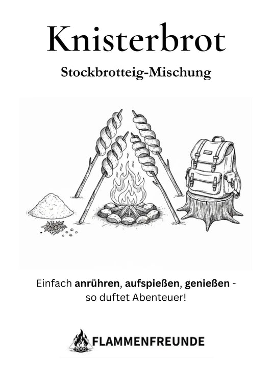 Knisterbrot – Stockbrot-Teigmischung