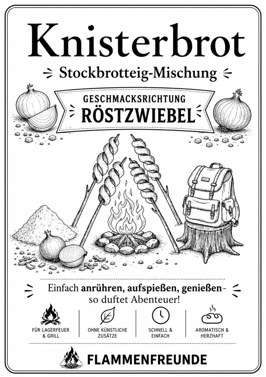 Knisterbrot – Stockbrot-Teigmischung
