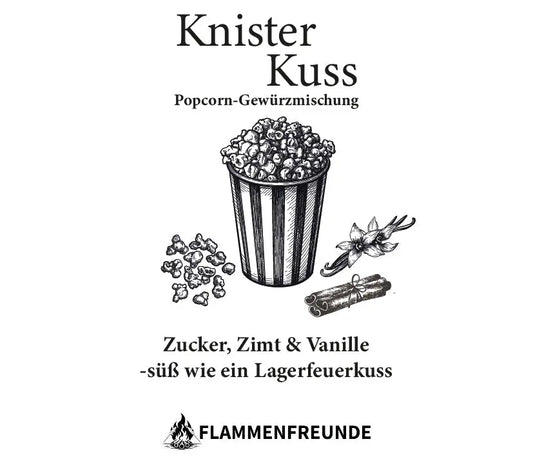 Knisterkuss – Popcorn-Gewürzmischung (50g)