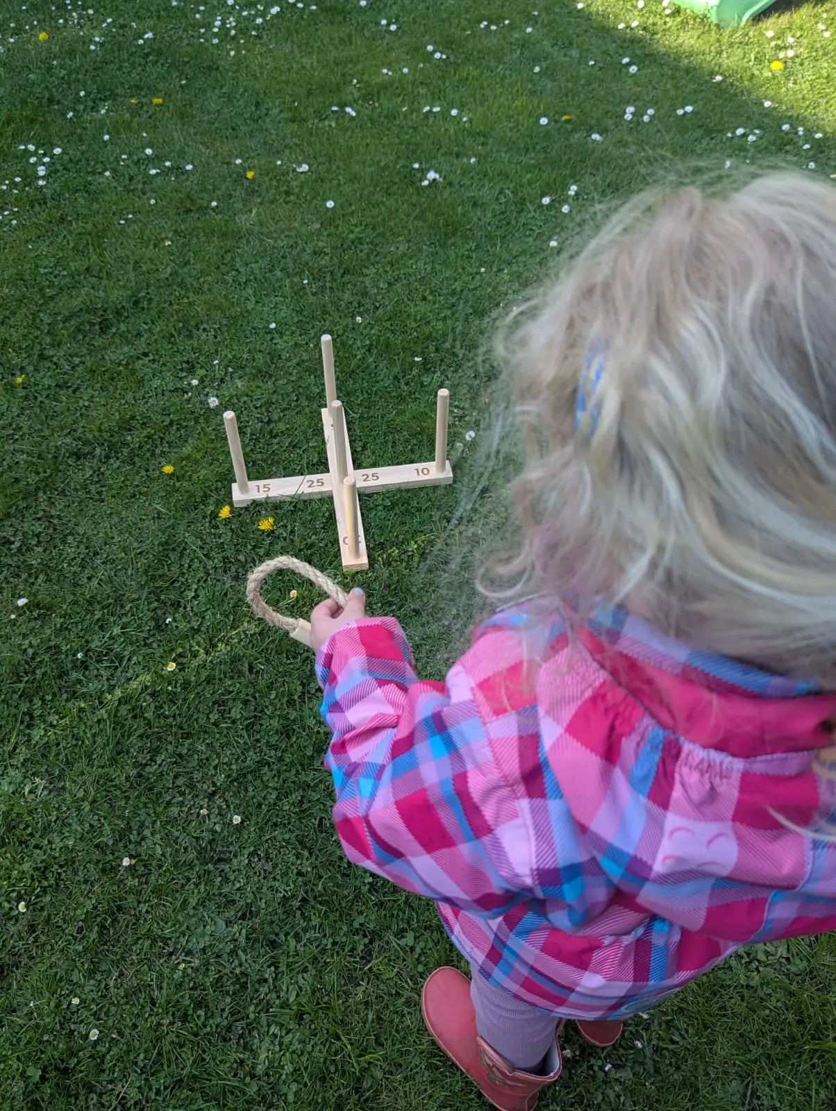 Ring Toss Spiel – Wurfspiel für Garten, Strand & Lagerfeuer