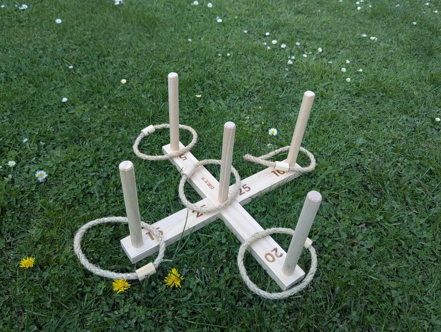 Ring Toss Spiel – Wurfspiel für Garten, Strand & Lagerfeuer