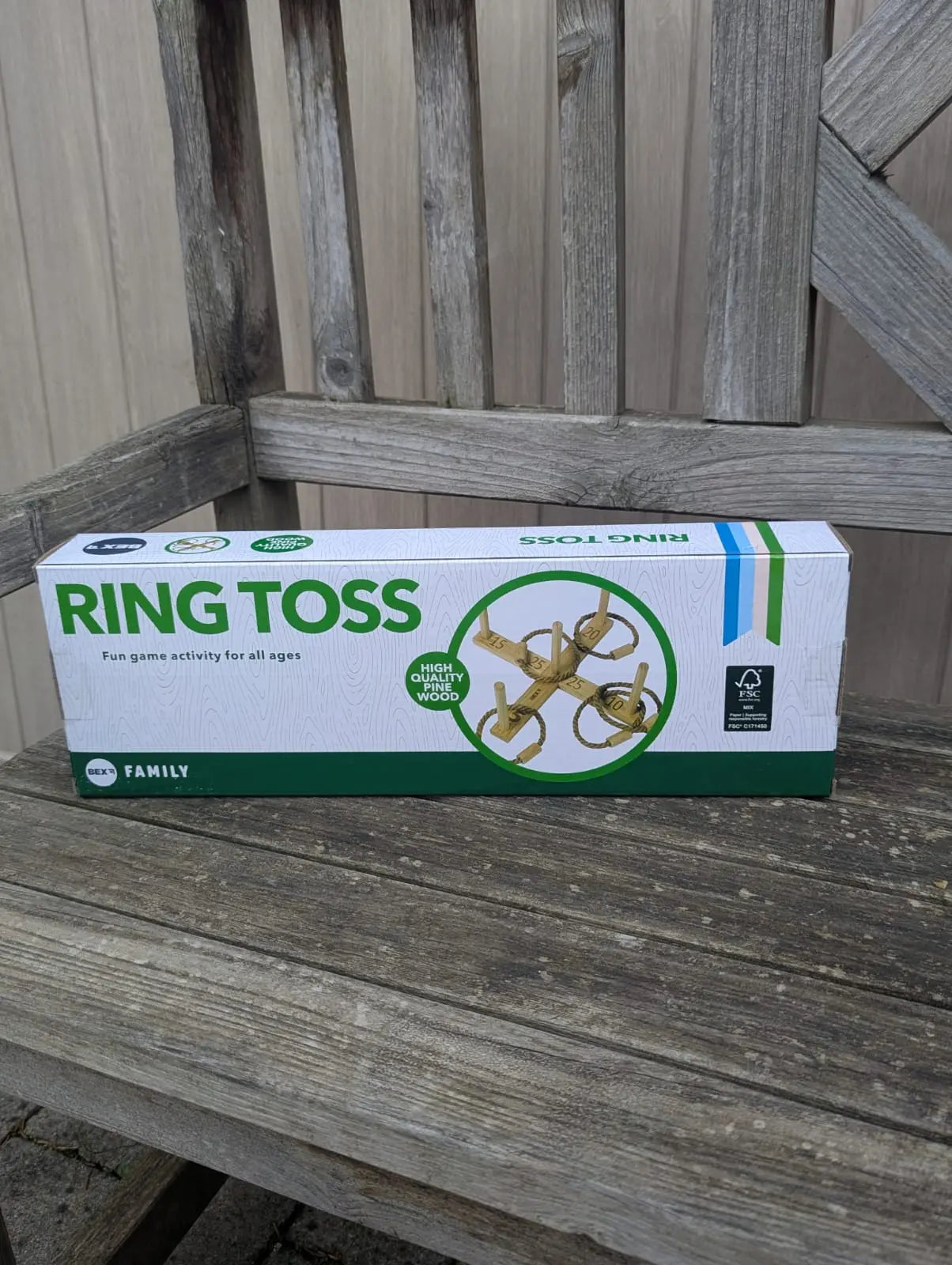 Ring Toss Spiel – Wurfspiel für Garten, Strand & Lagerfeuer