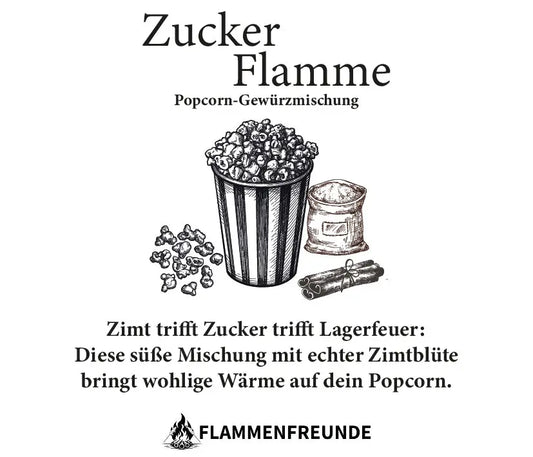 Zuckerflamme – Popcorn-Gewürzmischung (50g)