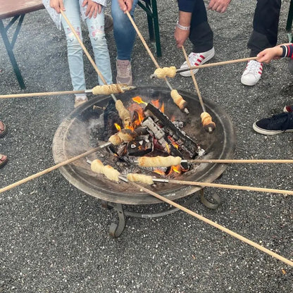 Stockbrot Stock FeuerStock
