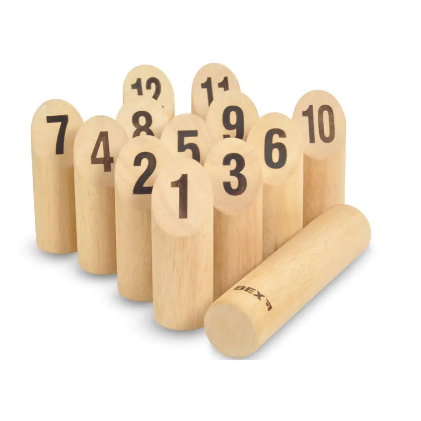 Mölkky (Number Kubb) – Wurfspiel für Garten & Lagerfeuer
